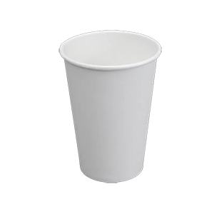 7.5oz Tall White Single Wall Hot Paper Cup