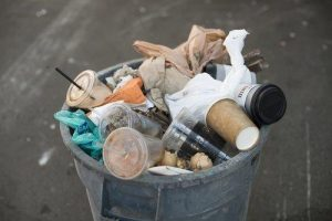 Cups In Bin